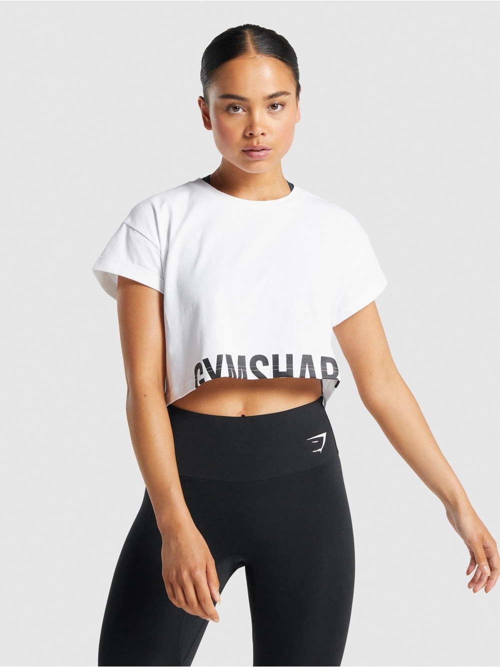 Gymshark Fraction Crop Top Womens XXL